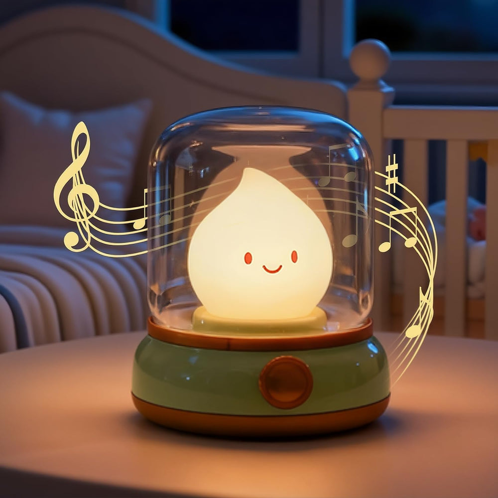BANDIANCY Smiley Lamp glows warmly for cozy nights.