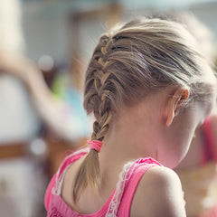 BAOLI durable stretchy hair ties hold hair firmly during play