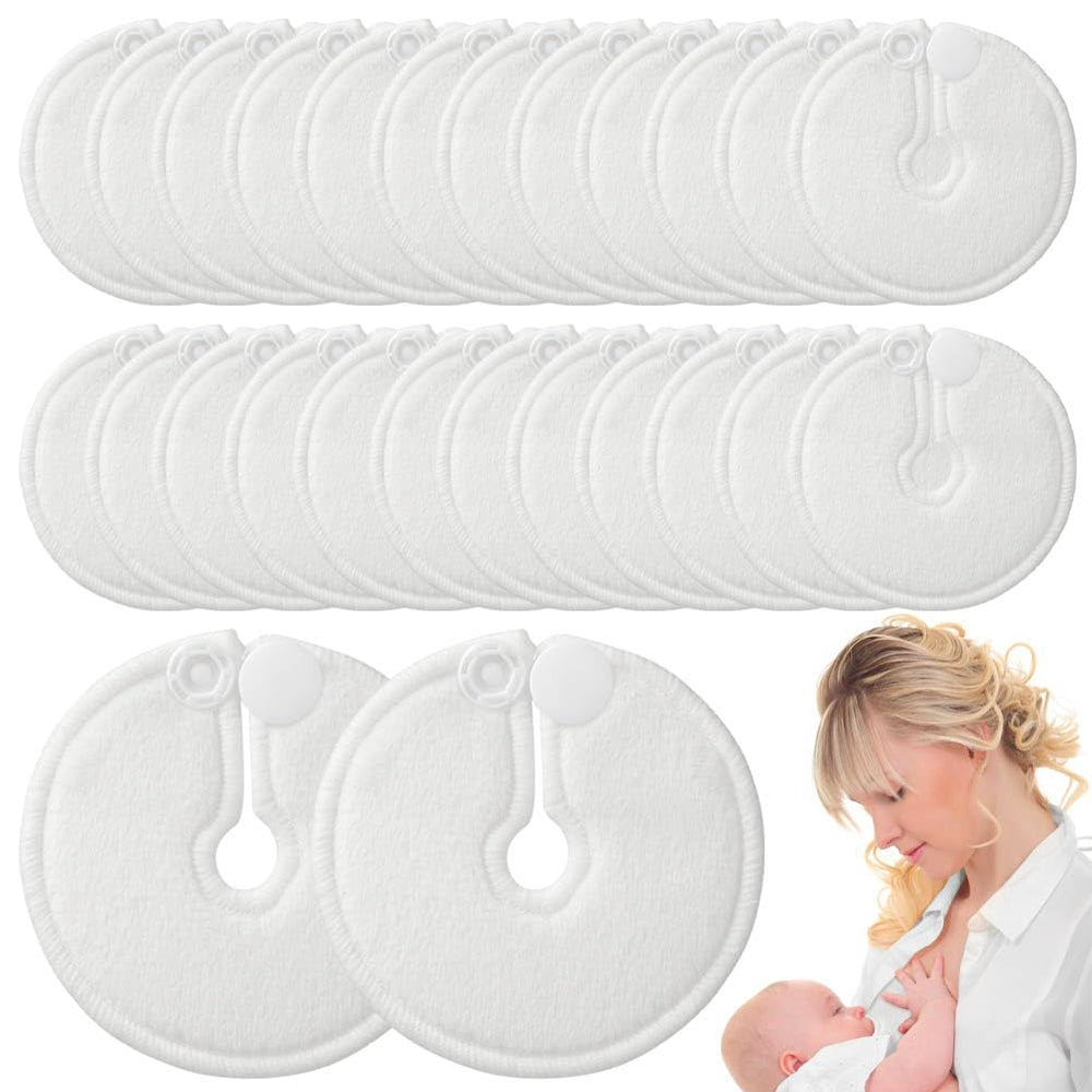 BAOZOON G-tube button covers, 24-pack, discreet under clothes for abdominal tubes.