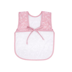BapronBaby dino-friends-blush-soft-fabric highlights gentle feel against sensitive skin.