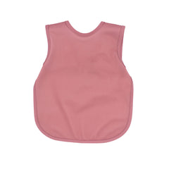 BapronBaby Minimalist Blush Bapron on baby shows safe wrap design