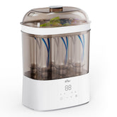 Bear Bottle Sterilizer top view shows compact, high-capacity design for busy families.