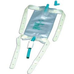 Bard Dispoz-a-Bag rectangular leg bag for secure medical waste disposal.