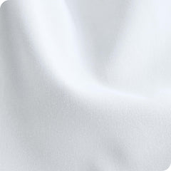 Bare Home two-pack fitted bottom sheets with secure elastic hug standard cribs