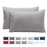 Bare Home microfiber toddler pillowcase texture close-up shows soft weave for comfort