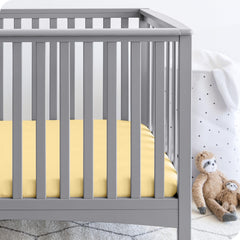 Bare Home ultra-soft microfiber sheet feels gentle and cozy for baby sleep