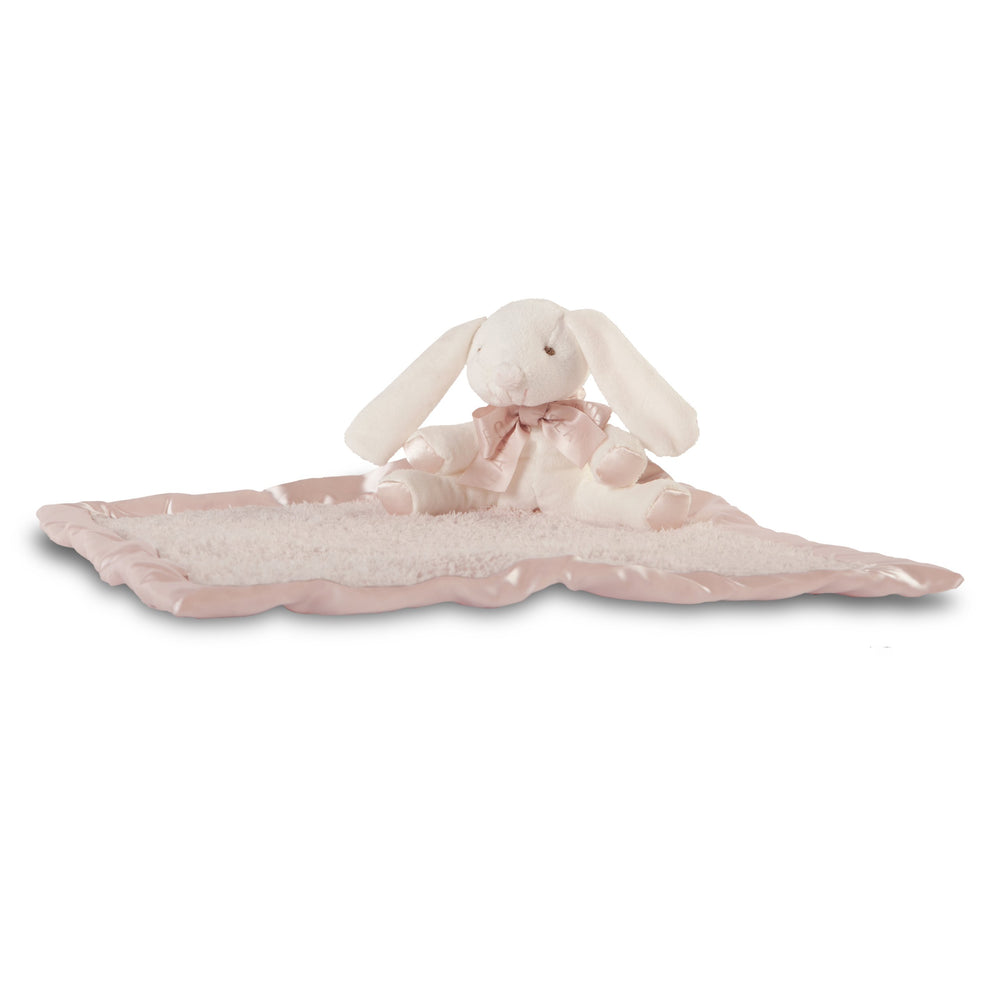 Barefoot Dreams CozyChic Buddie pink bunny for soft naptime cuddles