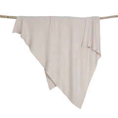 Barefoot Dreams Kids CozyChic Lite ribbed blanket pink with velvety-soft texture for cozy snuggles.
