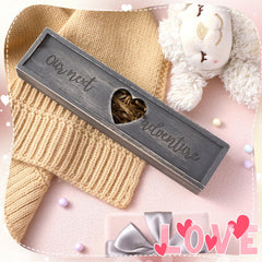 Barydat pregnancy test keeper made of sturdy wood for lasting memories
