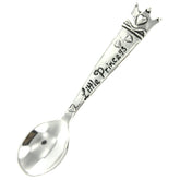 Basic Spirit Little Princess pewter baby spoon in gift box, ideal for baby shower gifting