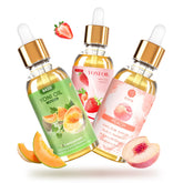 BASSI Yoni Oil bottle pour showing easy application for daily vaginal care and moisture.