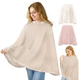 Basumee nursing cover with breathable mesh for cool private feeding