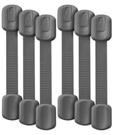 Bates Choice cabinet locks 6-pack securing drawers and appliances safely.