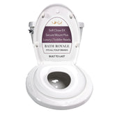 Bath Royale potty seat with soft close lid fits most toilets
