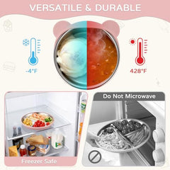 Bathchef soft-grip utensils for little hands learning to eat