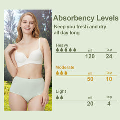 Battewa high waist blush design, 2X-Large fit for secure coverage.