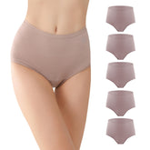 Battewa women's bladder leakage underwear, blush front view for discreet daily wear.