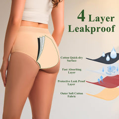 Battewa leakproof underwear in soft breathable fabric for comfortable daily wear