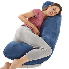 BATTOP pregnancy pillow back-support for side sleeping comfort