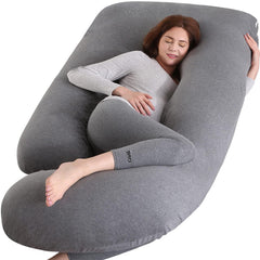BATTOP pregnancy pillow full body 57-inch support for back and belly.