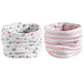 Bazzle Baby scarf bib infinity style for stylish drool protection outdoors.