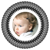 BBGifts 1inch black snap hair clip pack securing fine toddler hair