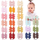 BBGifts 2-inch hair bow closeup ideal for everyday toddler styling.