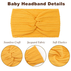 BBGifts colorful headbands set with twelve color options for outfits