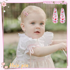 BBGifts 1Inch snap barrettes suit thin or curly hair and stay in place.