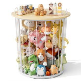 BBLIKE end table frame for toys offers a sturdy base for plush storage