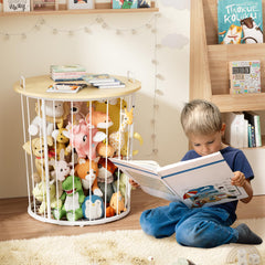 BBLIKE 100L capacity stores many plushies while saving floor space