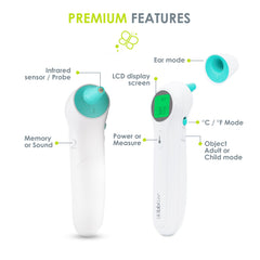 bbluv ora armpit and ear measurement option in action