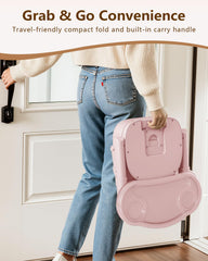 BBsecure tray two-position design supports growing babies