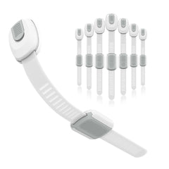 BBsecure 8-pack cabinet locks packshot for safe home use