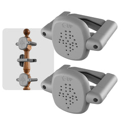 BBsecure banister adapter assembly shows quick no-drill setup for stairs