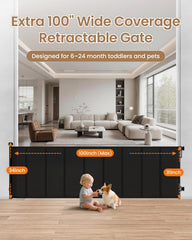 BBsecure baseboard-adjustment gate fits baseboards with no gaps