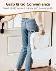 BBsecure booster with adjustable tray positions for growing toddlers