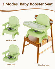 BBsecure foldable booster seat with secure latch for quick setup.