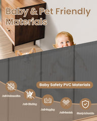 BBsecure soft PVC mesh for safe contact with kids and pets