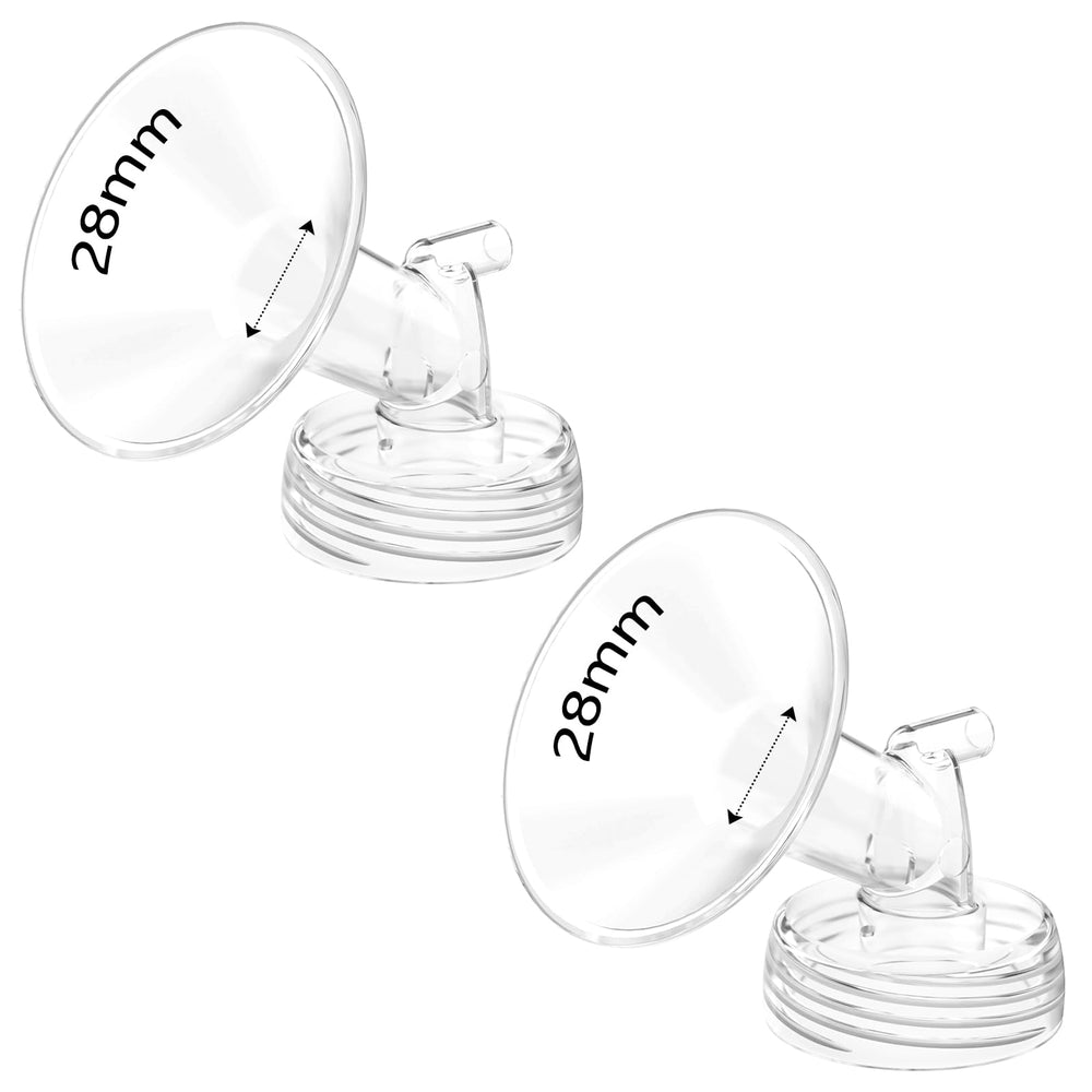 BDICOVE 2pcs wide-mouth flange set forSpectra pumps enabling comfortable pumping