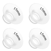 BDICOVE 4Pcs flange inserts pack improves compatibility with popular breast pumps.