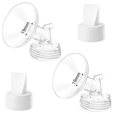 BDICOVE 4pack flange 19mm for comfortable pumping and secure fit