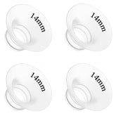 BDICOVE flange insert 14mm closeup shows soft silicone for comfortable pumping.