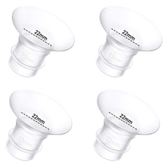 BDICOVE flange inserts package showing 22mm size for customizable pumping comfort