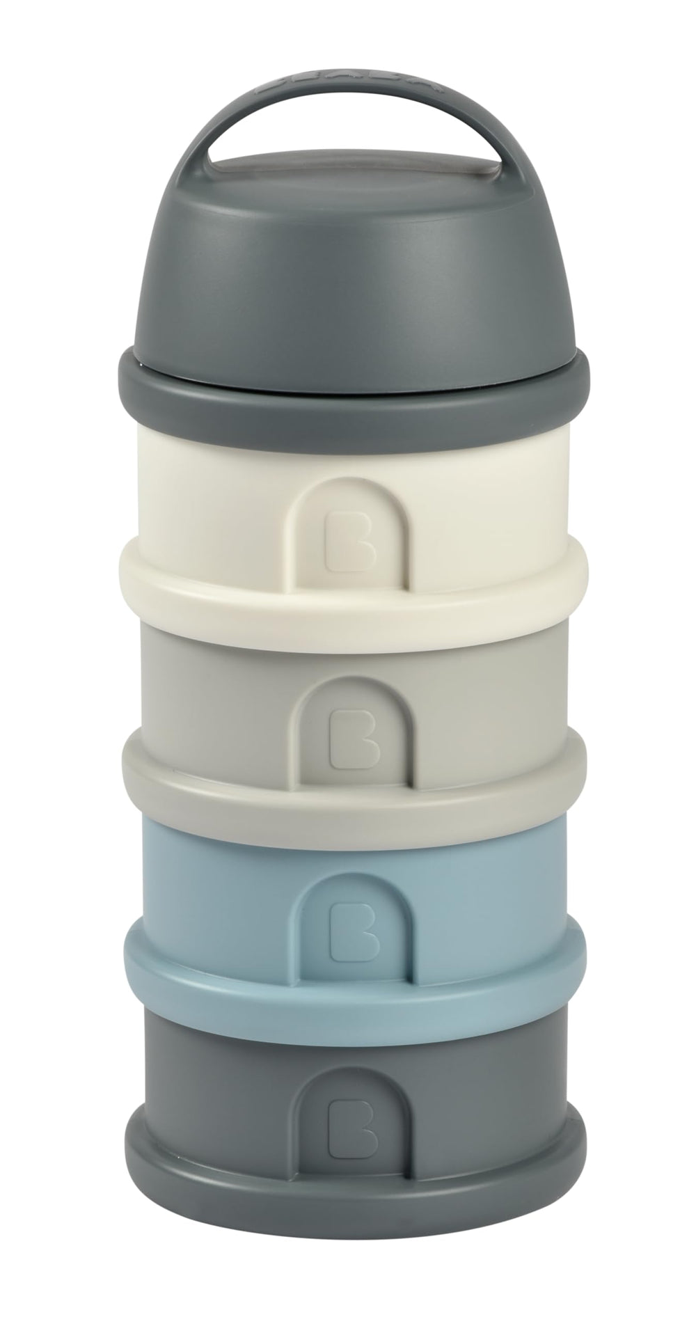BEABA formula snack container top view for on-the-go feeding