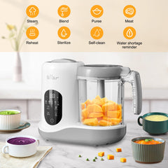 Bear 2024 baby food maker puree blender for smooth textures.