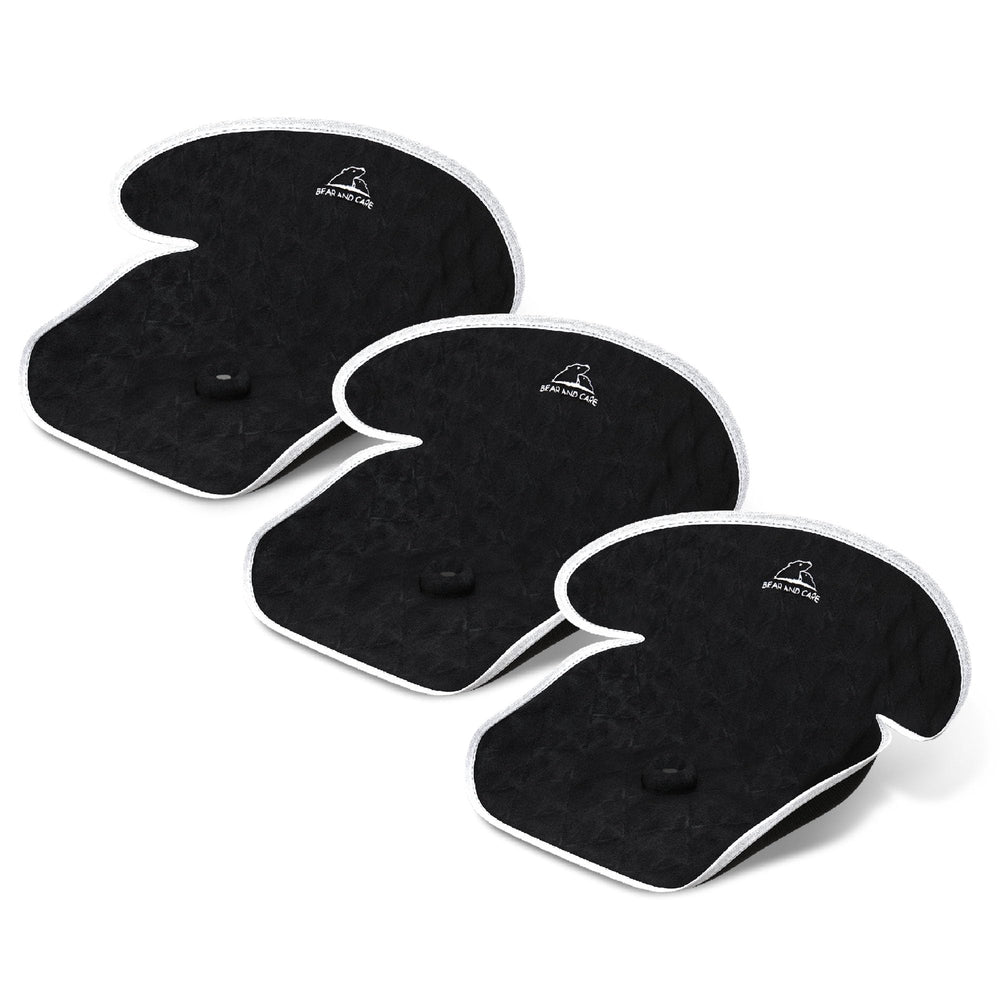 Bear and Care piddle pad for strollers protects against spills during outings.