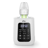 Bear baby bottle warmer front view with controls for quick feeding