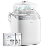 Bear Bottle Washer Pro front view showing compact all-in-one design for small kitchens.