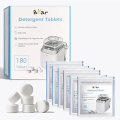 Bear Official Bottle Washer Tablets pack shot for easy storage and planning.